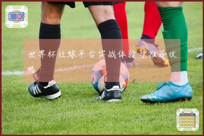 世界杯让球平台实战体验与推荐攻略