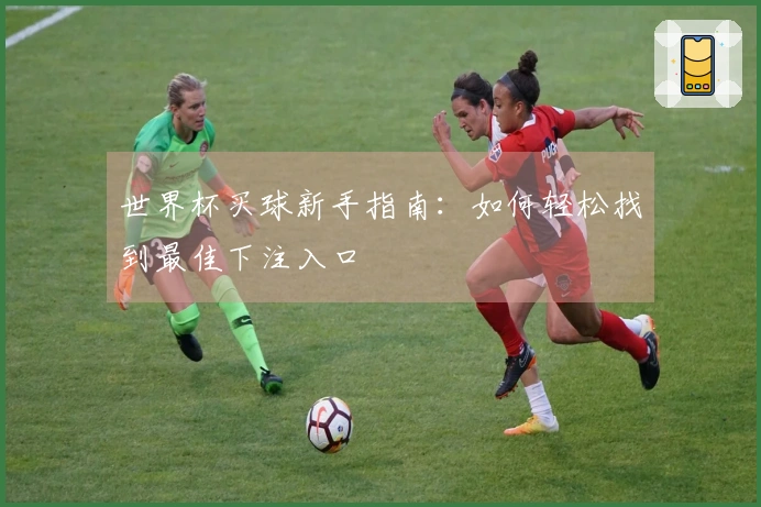 世界杯买球新手指南：如何轻松找到最佳下注入口